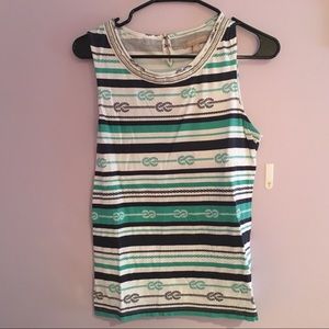 Nautical Banana Republic tank top